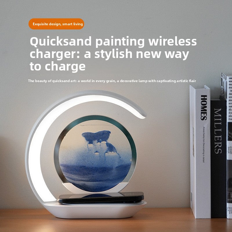 Wireless Charging LED Desk Lamp