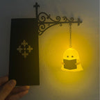 Decorative Bookshelf Lights – Mini Lanterns, Ghosts & More