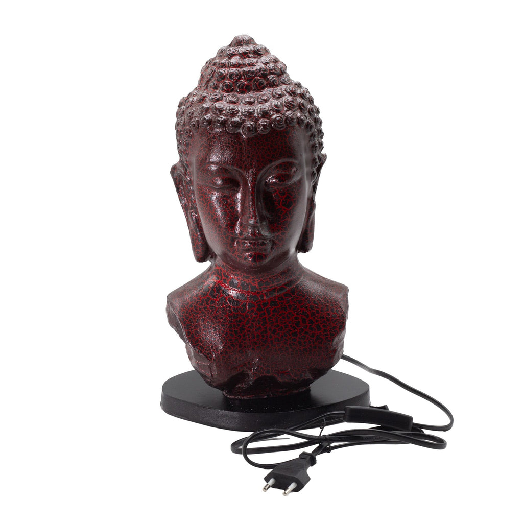 Buddha Glow Lamp – Molten Lava Finish