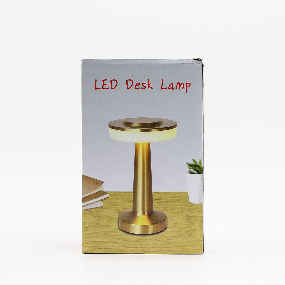 Tall Stem Touch Table Lamp – Bronze Gold USB-C