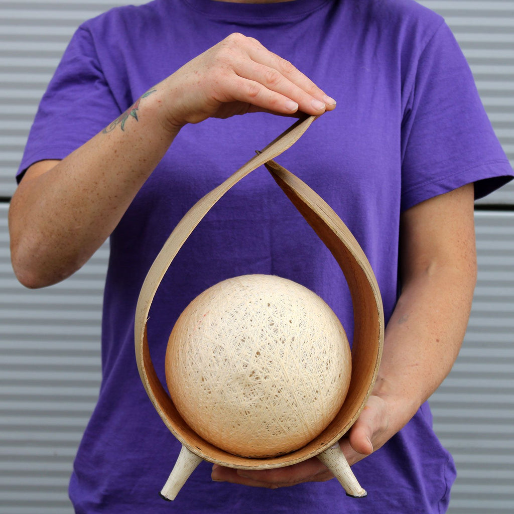 Natural Coconut Table Lamp – Loop Design