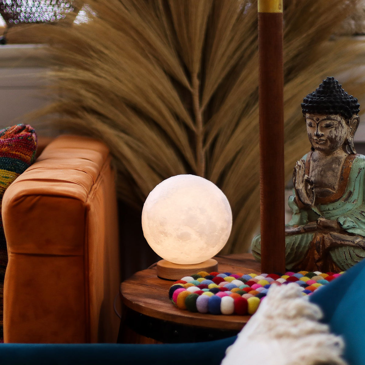 Moon New Wave Lamp – USB Decorative Light