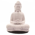 Meditation Buddha Lamp – Lavender Crackle