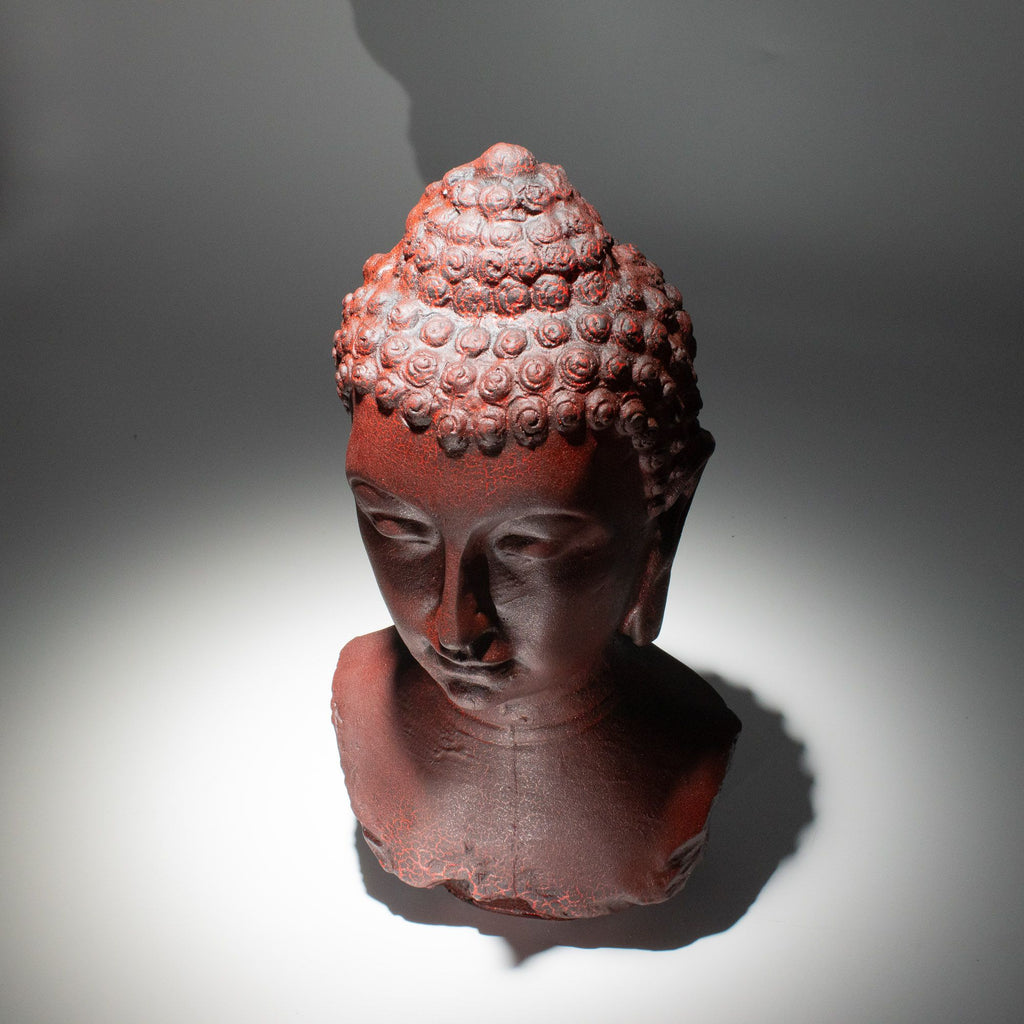 Buddha Glow Lamp – Molten Lava Finish