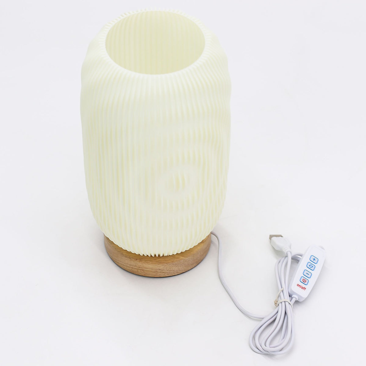Modern Twisted New Wave Lamp – USB Light