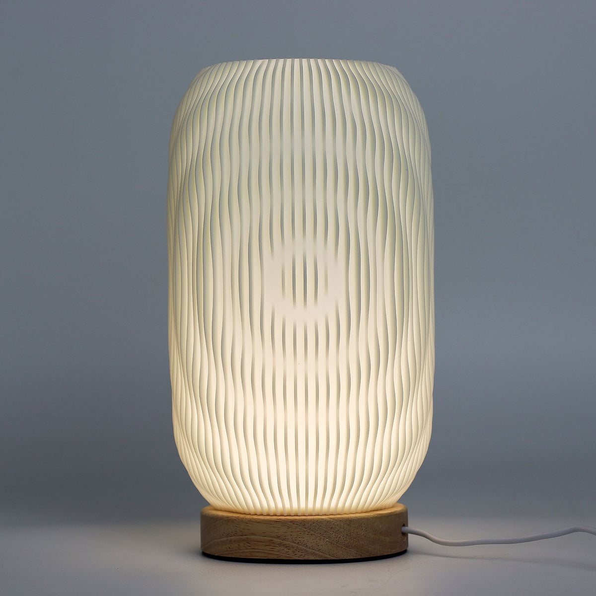 Modern Twisted New Wave Lamp – USB Light