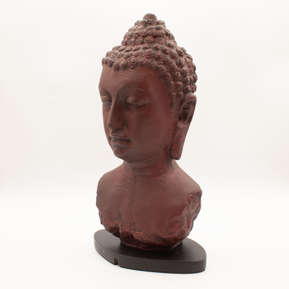 Buddha Glow Lamp – Molten Lava Finish