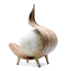 Natural Coconut Lamp, Chocolate Twist