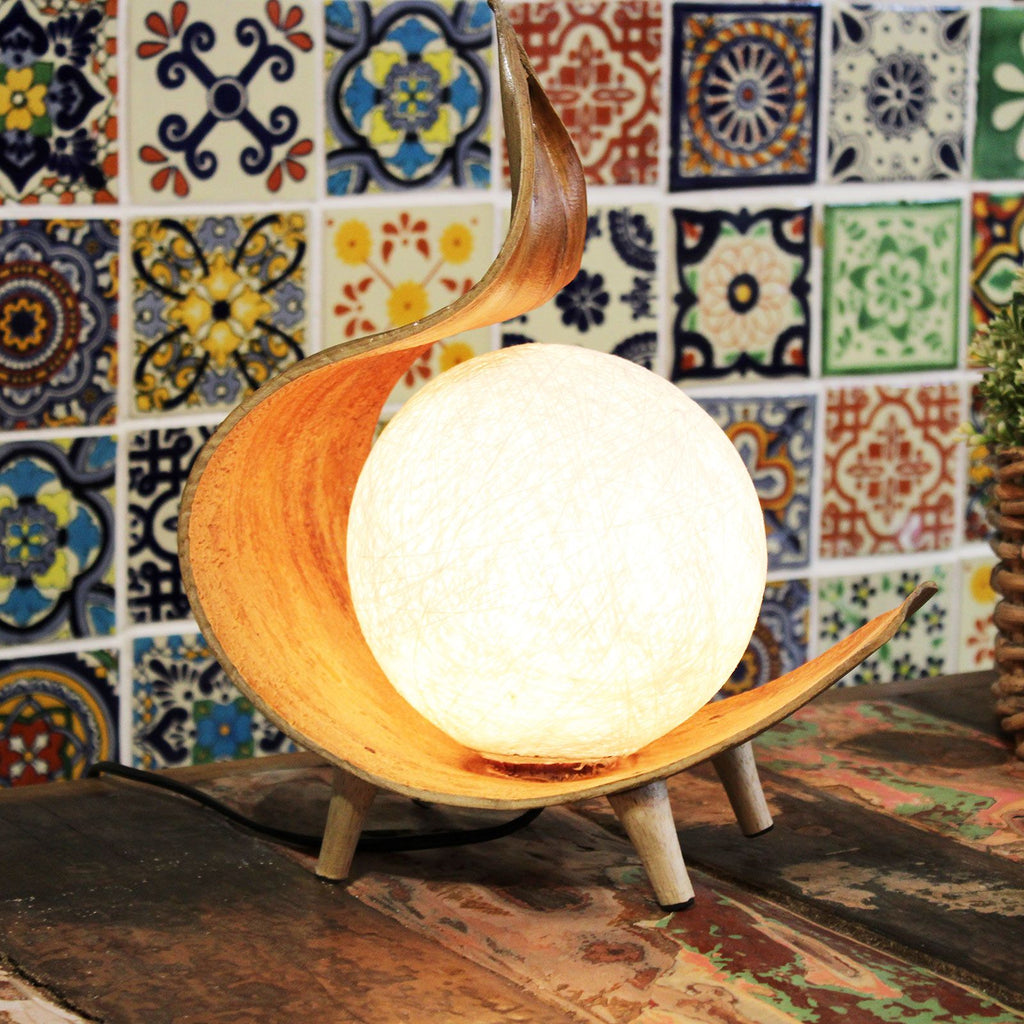 Natural Coconut Lamp – Chocolate Twist
